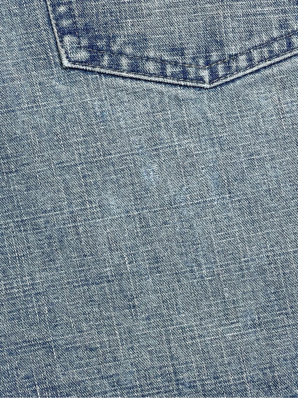 Vtg Riveted by Lee Women’s 14 High-Rise Light Blue Denim Jean Mom Shorts Summer - Picture 7 of 10